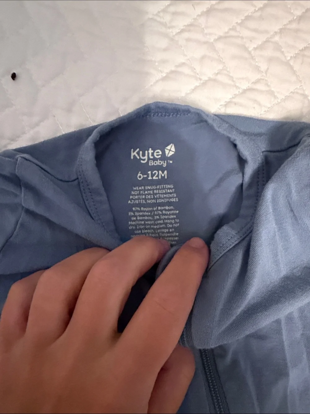 Kyte Footed One-Piece Zipper Pajamas